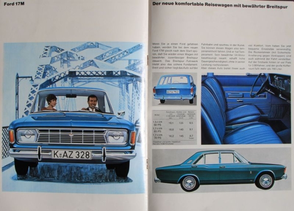 Ford Modelprogram 1968 Carbrochure (4054)